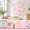 Pink, variant on Mix Green Arabesque Peel and Stick 3D Wall Tiles, 12"x12" 10-Sheet Backsplash