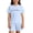 Light Blue, variant on Girls Summer Outfits Casual Alphabet Print Relaxed Fit Short Sleeve Unisex Top Bottom Kids Clothes Set 4-14 Years