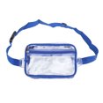 thumbnail image 1 of Waterproof PVC Clear Sling Bag, Transparent Large Capacity Adjustable Strap Chest Waist Pack For Sports Travel, 1 of 8