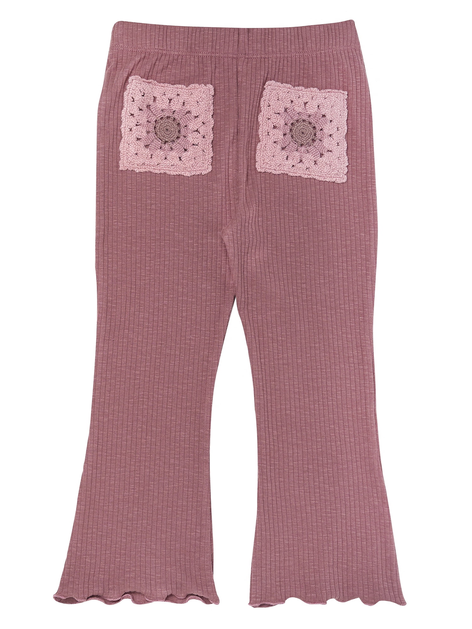 Modern Moments by Gerber Toddler Girl Sweatshirt with Flare Leg Pan Outfit Set, Sizes 12M-5T