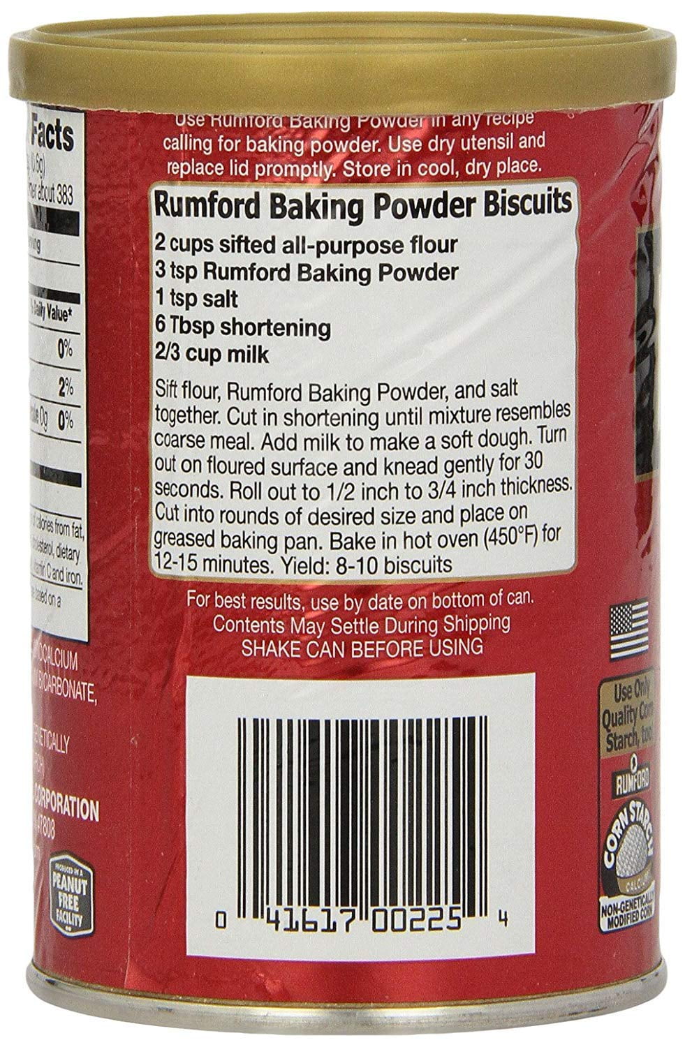  Rumford Baking Powder, 8.1 Ounce : Grocery & Gourmet Food