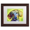 thumbnail image 2 of Trademark Fine Art "Dachshund" Canvas Art by Dean Russo, White Matte, Wood Frame, 2 of 4