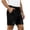 Black, variant on XDZJLR Jean Shorts Men Street Jeans Casual With Pocket Denim Shorts