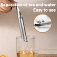 thumbnail image 4 of 2 Pack Long Handle Tea Infuser, NOGIS Stainless Steel Tea Steeper for Loose Leaf Tea, Reusable Tea Diffuser for Loose Tea Single Cup, 4 of 7