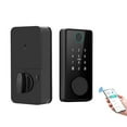 thumbnail image 2 of Smart Remote Control Fingerprint Password Card US Deadbolt Automatic Latch Lock ,Integrated Smart Home, 2 of 5