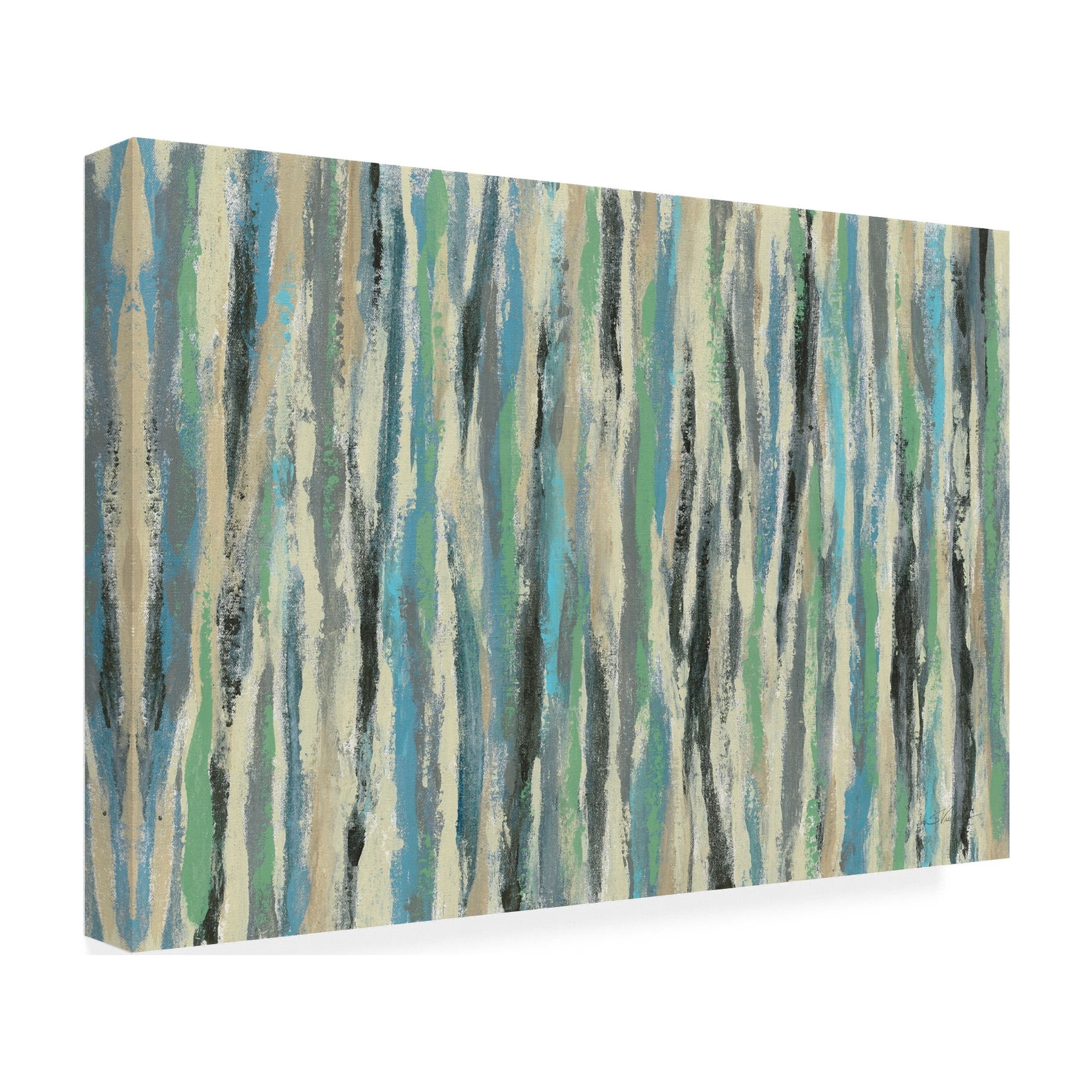 Silvia Vassileva 'Stream' Canvas Art
