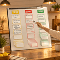 Scrum Card Reusable Dry Erase Kanban Scrum Card Kit for Whiteboard and Surfaces ...