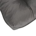 thumbnail image 4 of Peace Nest Pack of 2 Outdoor Reversible Waterproof Seat Cushions, Patio Chair Cushions 20"x19.7" with Ties for Patio Furniture Chairs Home Garden Decoration, Dark Gray, 4 of 5