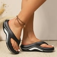 thumbnail image 6 of Mostsola Flip Flops for Women Comfortable Arch Support Thong Sandals Slip on Slides Beach Shoes, 6 of 8