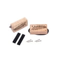 thumbnail image 1 of Soidarity Juego de pastillas de bajo de 2 piezas de clásica Banjo puente de cuello eléctrico accesorios de pastilla tono equilibrado Accesorios para instrumentos musicales Soidarity OD023701-00, 1 of 6