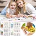 thumbnail image 1 of Ganfancp Halloween Navidad Mini Acuarela Cuaderno de Dibujo Cuaderno de Dibujo para Niños Cuaderno de Graffiti Cuaderno para Colorear Acuarela Cuaderno de Dibujo a Mano Rebajas Flash Deals 1X Cuadern, 1 of 6