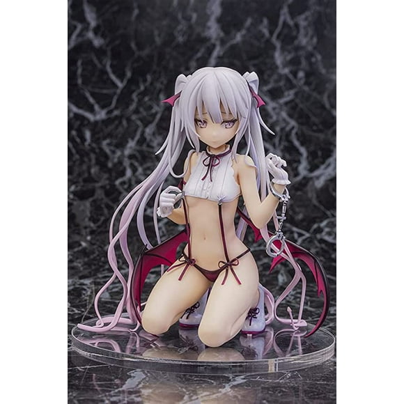Ecchi Anime Figure - Original- Fubin Na Akjjuma-chan - 1/6 Action Figurines Anime Collectibles Comic Character Model Toy/Decoration/PVC Statue 5.9inch/15cm, The best gift to give to friends