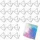 thumbnail image 1 of 36 Pcs Mini Card Holder Cute Table Holder Table Shape Triangle Nostrum Holder Wedding Table Holder Platinum Stand, 1 of 5