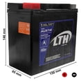 thumbnail image 2 of Auxiliar Agm Aux14 12V 200 A Tipo Moto Bci para Uso Automotriz, 2 of 5