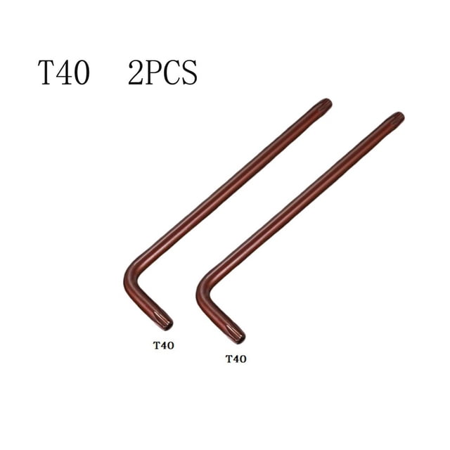 2Pcs T30 T27 T20 T25 T10 T15 Clé à Tournevis Torx à Double Extrémité
