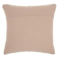 thumbnail image 2 of Mina Victory Life Styles 18x18" Cotton Diamond Lattice Throw Pillow - Blush Pink, 2 of 5