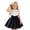 G10-Black, variant on Rhuody Girls Summer Dress Sleeveless Floral Dresses Round Neck Solid Color Party Gown Classic Wear 2-3 Years Black