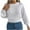 White, variant on HomeGardon Women's Sweaters Sweaters for Women Long Sleeves Blouse Knitted Round Neck Pullover Sweater Tops