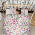 thumbnail image 3 of Pioneer Flower Duvet Cover and Pillowcase Set for Single Bedding, Bedroom Accessories for Kids Teens, 3 of 5