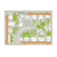 thumbnail image 5 of Adhesivo de pared HUOGUO para planta, maceta, tienda, puerta de cristal, cafetería, 45 x 60 cm, 5 of 5