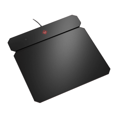 HP OMEN - Outpost Mouse Pad with Qi Wireless Charging - Black