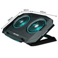 thumbnail image 1 of Enfriador De Portátil, Ventilador De Refrigeración Portátil, Base De Control De Velocidad, Almohadilla Enfriadora, Soporte Inferior De Refrigeración Con Soporte De Teléfono Para Lenovo Methold EL012232-00, 1 of 6
