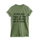 thumbnail image 3 of Honeeladyy Liquidación por menos de 5 $ Camiseta "Mi mamá no crió a un tonto" para adolescentes, divertida camiseta familiar con estampado de letras novedoso, camisetas casuales de manga corta de, 3 of 3