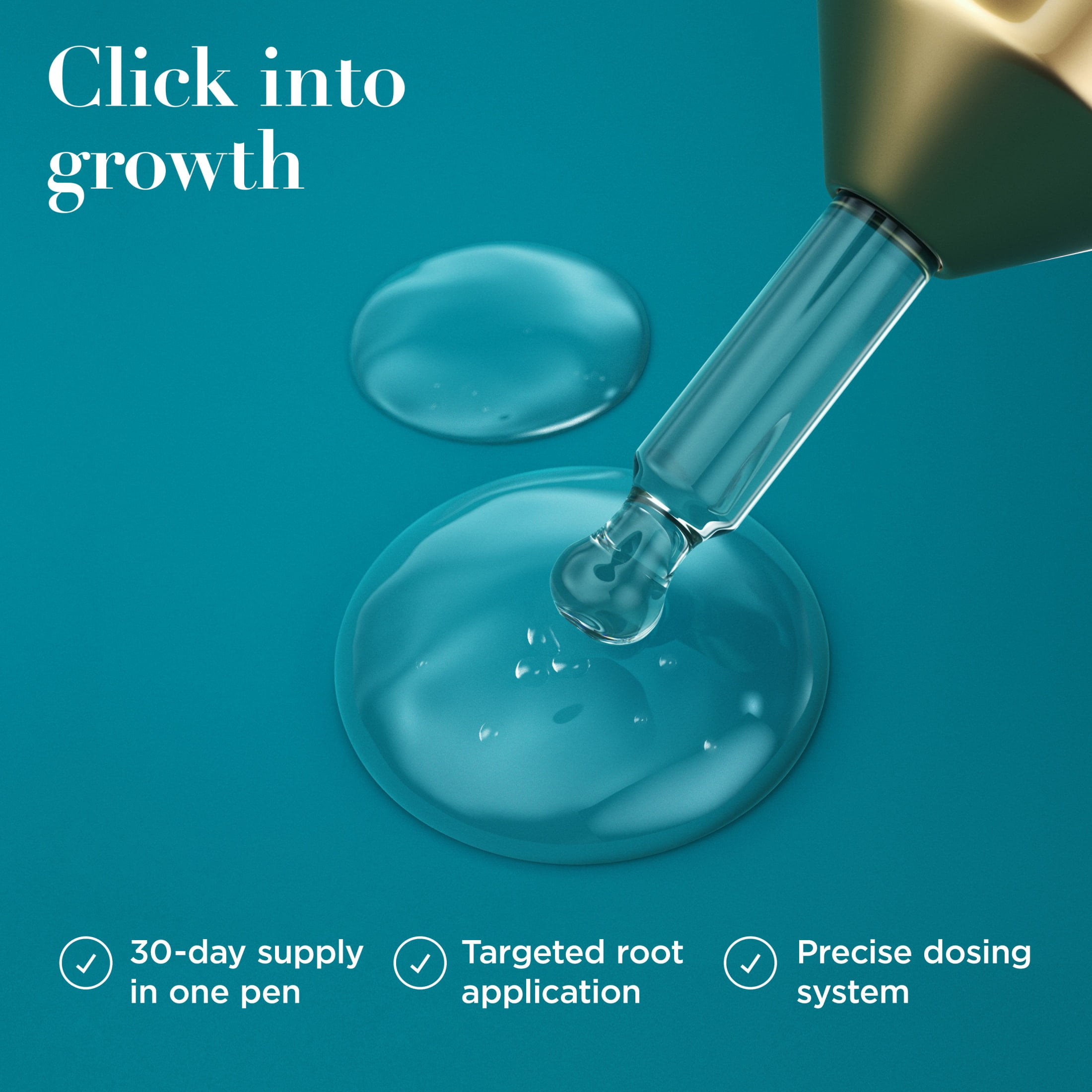 OGX ProGrowth + Peptide Scalp Serum, 0.33 Fl oz