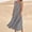 *Gray, variant on U Women's Solid Color Scoop Neck Sleeveless Loose Fit Maxi Dress with Pockets ,Casual Summer Long Dress Green^,Womens Plus XXXL