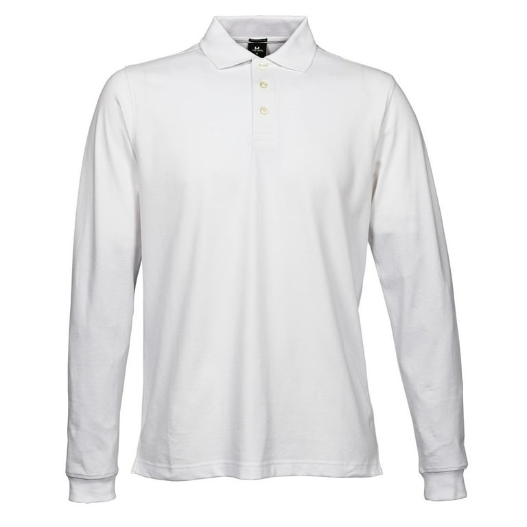White full sleeve polo t shirt cheap