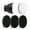 Set 3, variant on lanema 7inch Reflector Diffuser Lamp Shade Compatibility with Baorong Mount Strobe Light