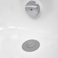 thumbnail image 3 of Drain Plug. Tub And Shower Drain With Hair Catch - Gray - Sfygv, 3 of 5