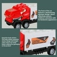 thumbnail image 4 of Teissuly Large Size Dinosaur Engineering Fire Car Kids Puzzle Dinosaur Excavator Storage Container Toy Car Teissuly WER202311272872, 4 of 7