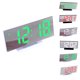 thumbnail image 4 of Monstrate Reloj Despertador de acrílico/espejo, Reloj Digital LED, Control de voz, tiempo de repetición, pantalla de temperatura, modo nocturno, Reloj Decoración del hogar No.06 Monstrate JJ25294-06B, 4 of 6