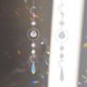 thumbnail image 3 of Wind Chime Crystal Light Catcher Ball Ornaments Round Frame Pendant (1) Tmvgtek Para estrenar, 3 of 8