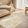 thumbnail image 3 of x Area Rug Living Room Rugs - Washable Neutral Modern Abstract Soft Thin Large Rug Indoor Floor No Slip Rug Carpet for Bedroom Under Dining Table Home Office Decor -, 3 of 9