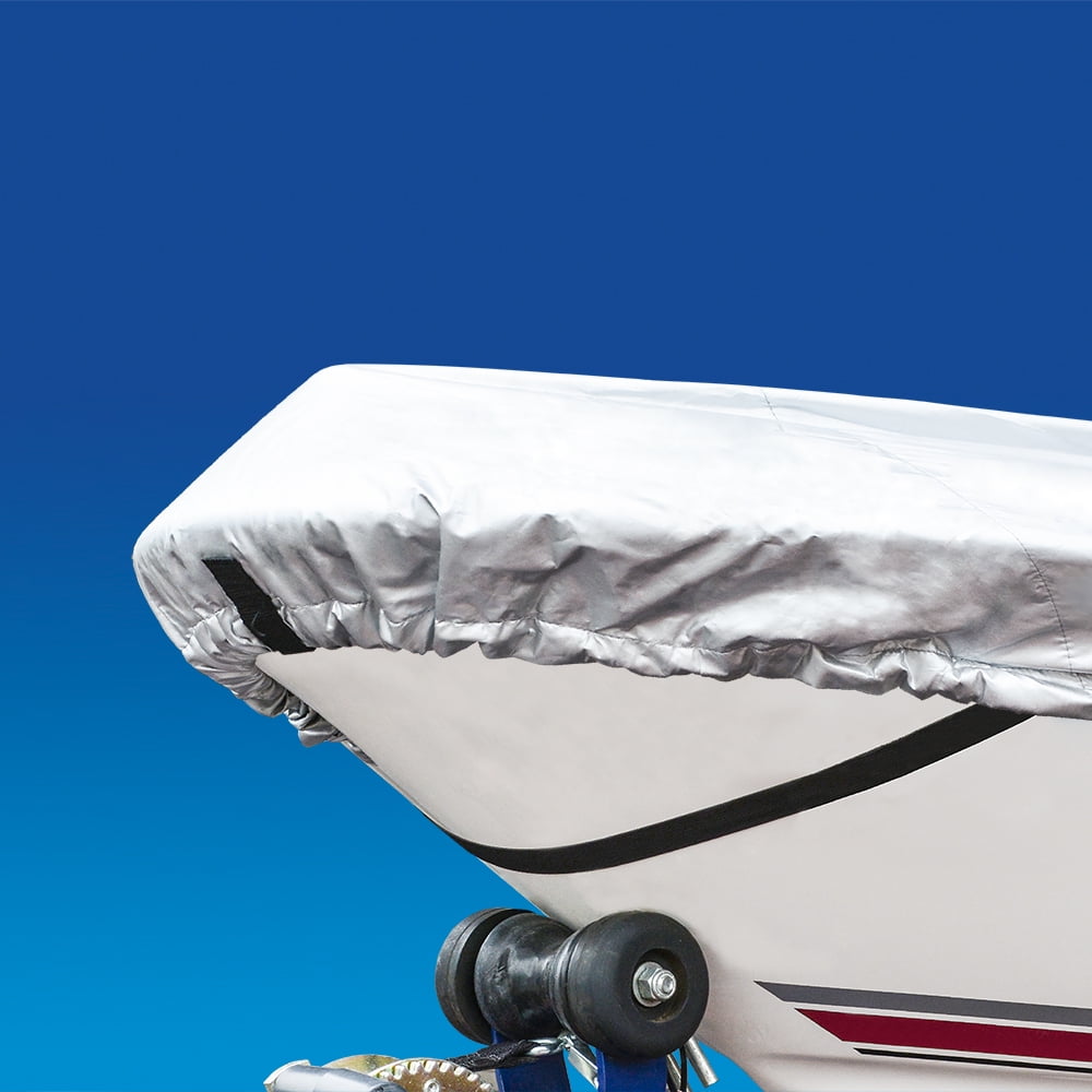Harbor Master 600 Denier Polyester Boat Accessories, Water Resistant Boat Cover, Gray C
