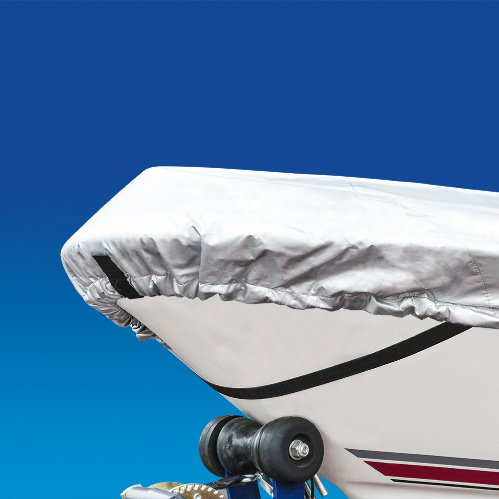 Harbor Master 150-Denier Polyester Water-Resistant Boat Cover, Silver - image 3 of 8