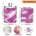 thumbnail image 4 of Ckdifva Pink Waves Storage Jar with Lid Acrylic Organization Storage Containers Set of 2, 4 of 7