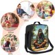 thumbnail image 5 of Disketp Forest Meditating Gorilla Bolsa Térmica Estampada para Almuerzo, Lonchera para Hombres y Mujeres Adultos, 5 of 7
