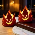 thumbnail image 5 of Dmlowu Halloween Pumpkin Flameless Candle Lamp, Small Pumpkin Lights for Indoor Tabletop Mantel Window, Halloween Decoration for Home Room Party, 5 of 5