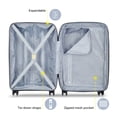 thumbnail image 3 of DELSEY PARIS Dune 20" Carry-on Hardside Expandable Spinner Luggage, Black, 3 of 8