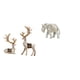 thumbnail image 1 of Estatua de ciervo alce, escultura de resina, figura de de madera, decoración animal artística tallada a mano, adecuada para sala de estar, do, 1 of 8
