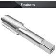 thumbnail image 3 of HUGFEGWE Machine Tap 1/4-18 NPTF Straight Pipe Thread Flutes High Speed Steel 1pcs CJB91-23679, 3 of 7