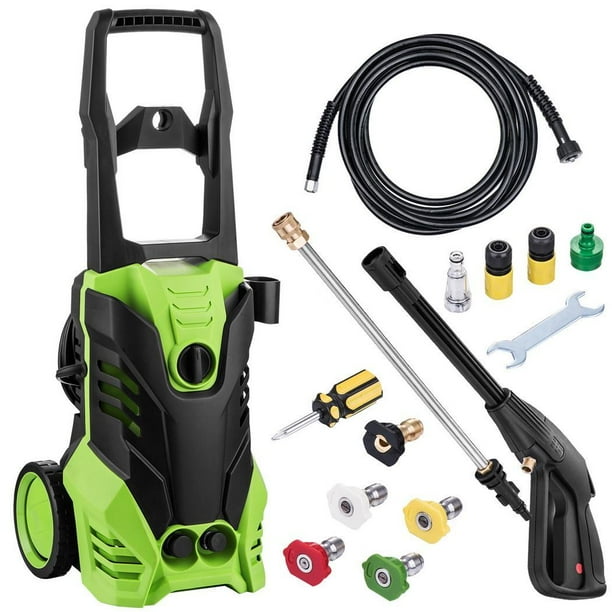 Amazon Com Koblenz Hlt 370 1900 Psi Electric Pressure Washer Green Black Garden Outdoor