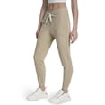 thumbnail image 2 of Pantalones deportivos DKNY Travertino/Blanco para mujer, talla L, 2 of 2