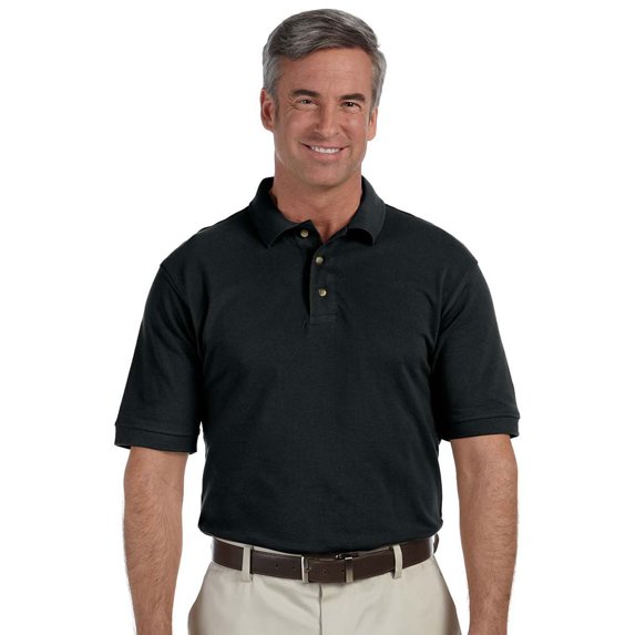 Harriton Tall 6 Oz. Ringspun Cotton Piqué Short-Sleeve Polo