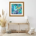 thumbnail image 3 of Stephen Chambers 20x20 Gold Ornate Wood Framed With Double Matting Wall Art Titled - Hawaiian Palm 3, 3 of 6
