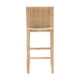 thumbnail image 5 of bali & pari Sofia Boho Bar Stool, Bar Height, Natural, 5 of 10