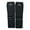 Black S, variant on jinwen Kickboxing Shin Instep Guards Equipment for Martial Arts Grappling Muay Thai Black S